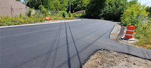 Temporary paving of Sears Lane.