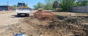 Installation of dense grade along the shared use path between Flynn Avenue and Ferguson Avenue.